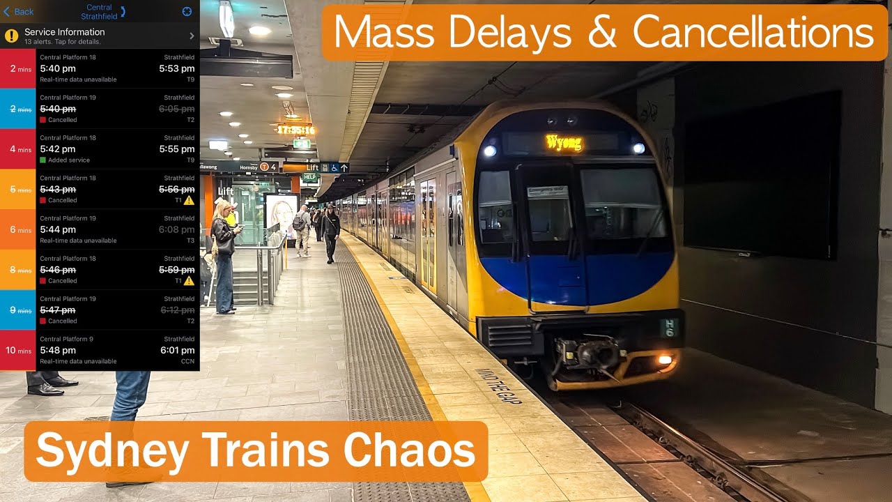 Current Status of Sydney Trains Delays – CFS News