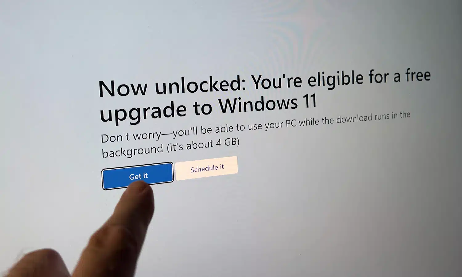 MICROSOFT WINDOWS 11 UPDATE WARNING WINDOWS 10 visual data 5